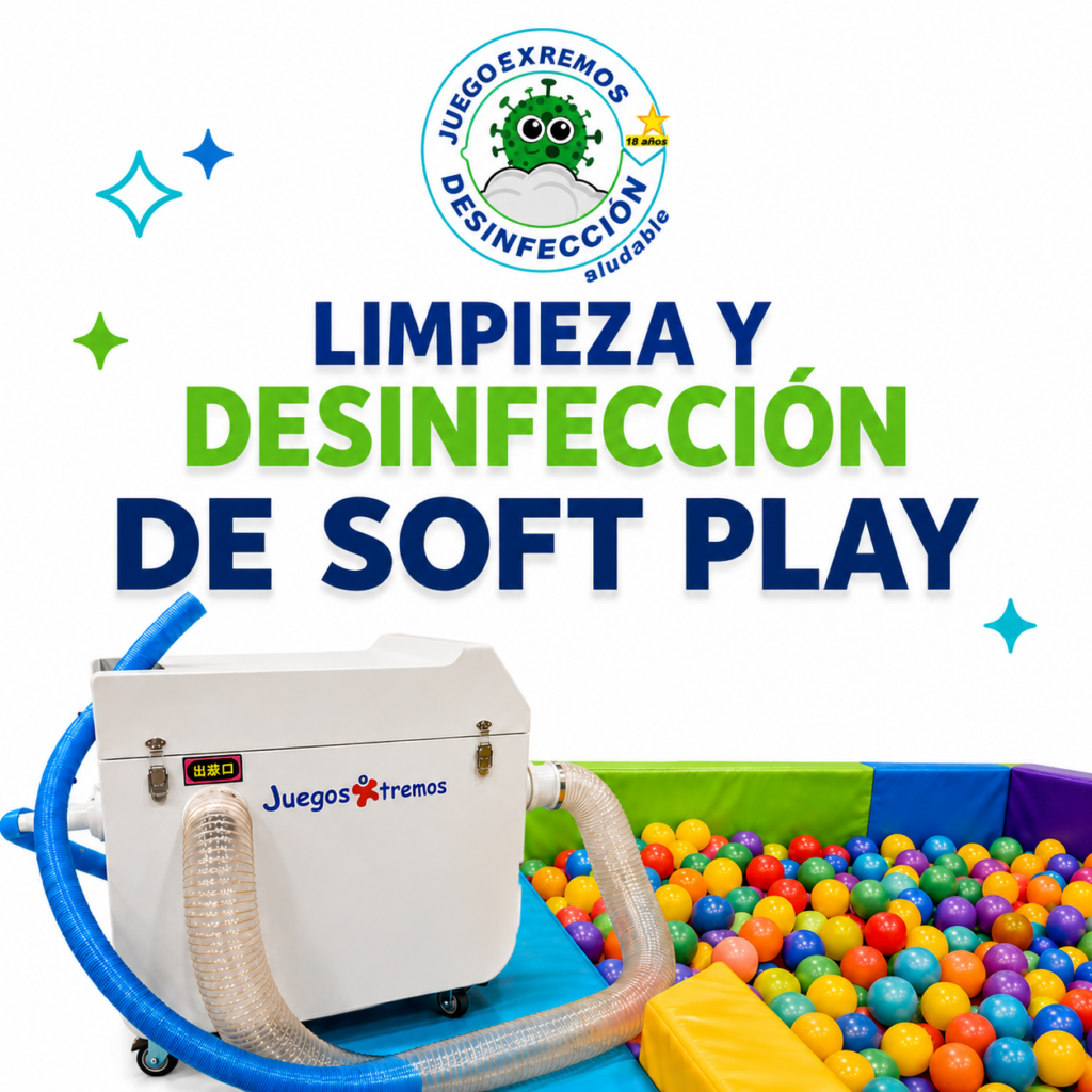 maquina de desinfección y limpieza de pelotas